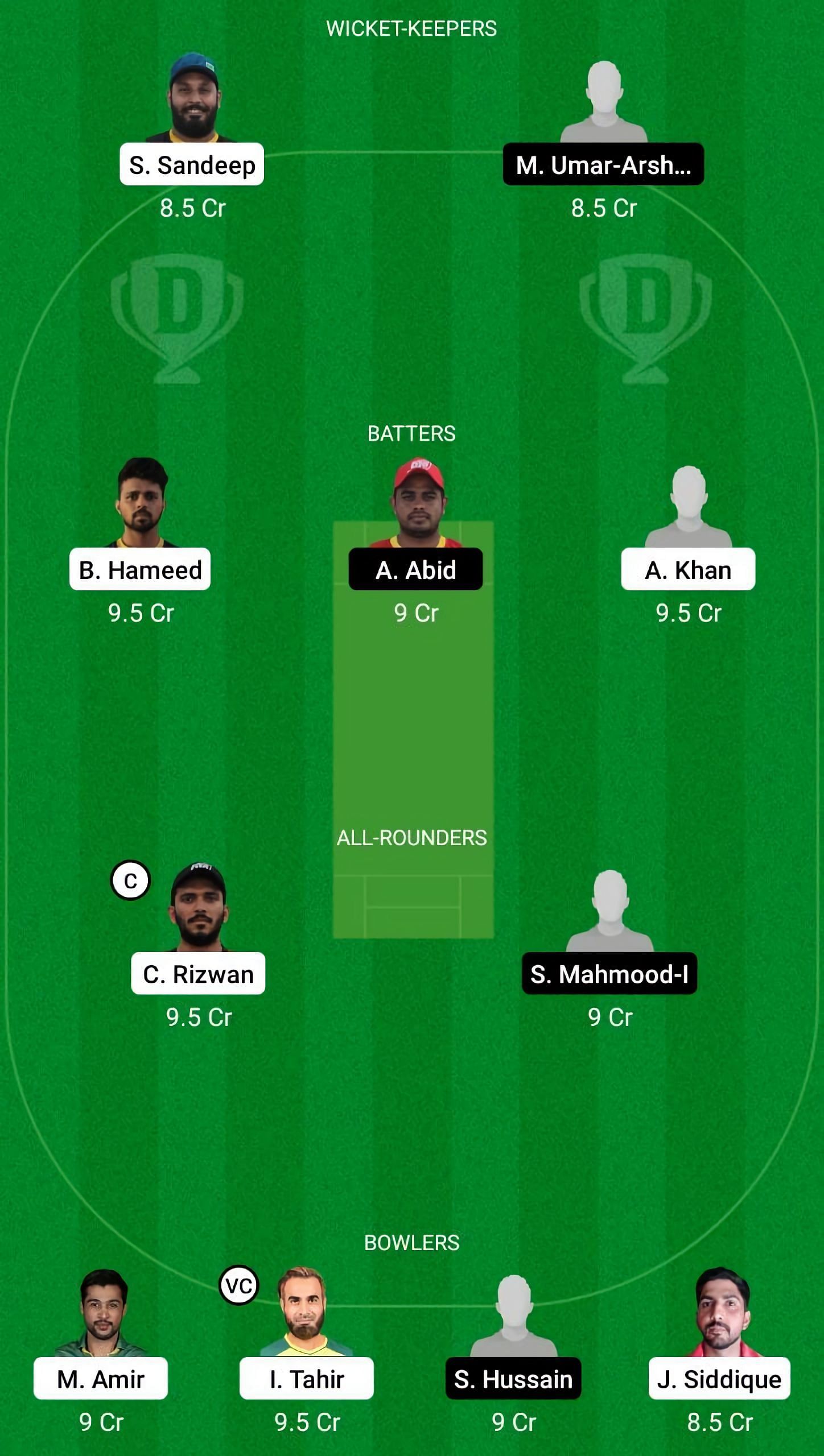 IGM vs TVS Dream11 Fantasy Suggestion #1